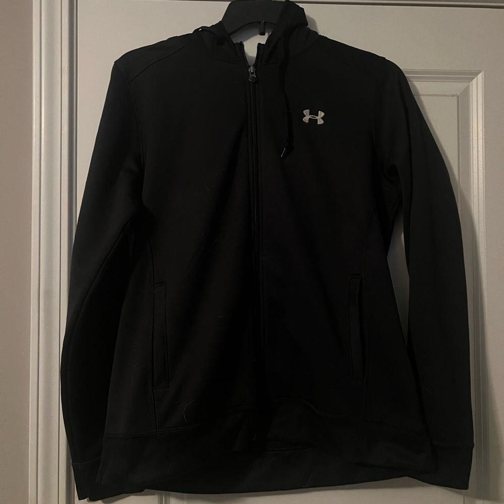 Under Armour Black Zip-Up Hoodie